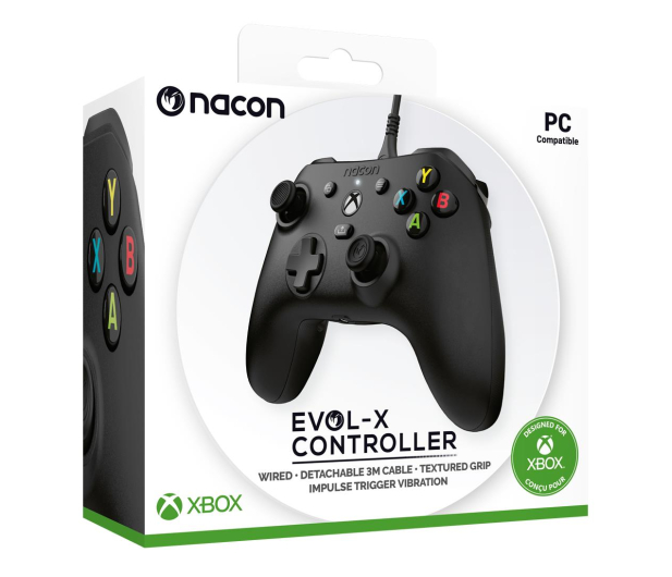 Nacon XS/PC Pad EVOL-X czarny - 1185754 - zdjęcie 3